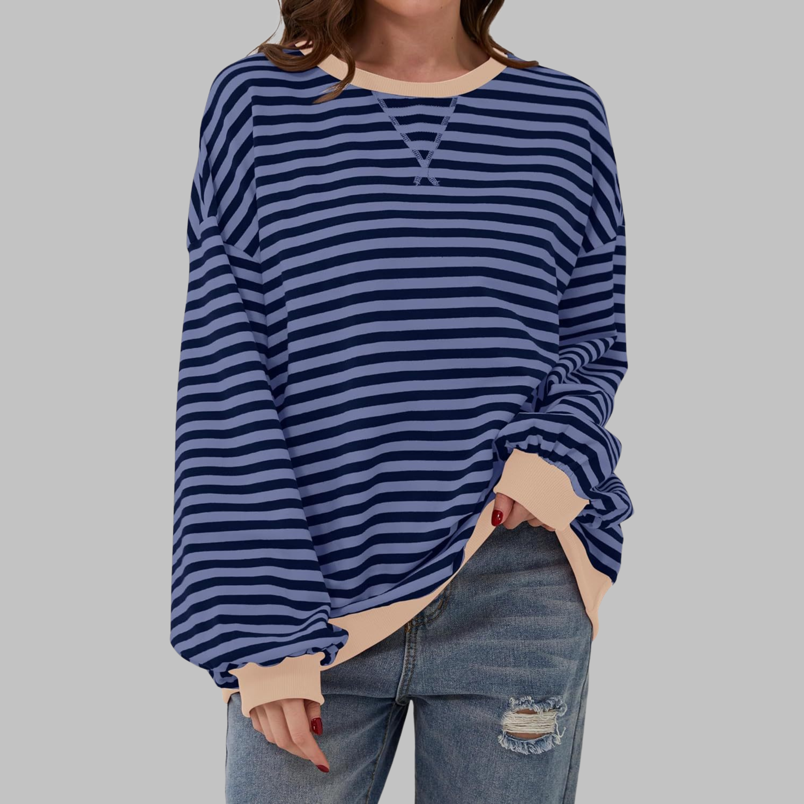 Anton– Striped Sweatshirt