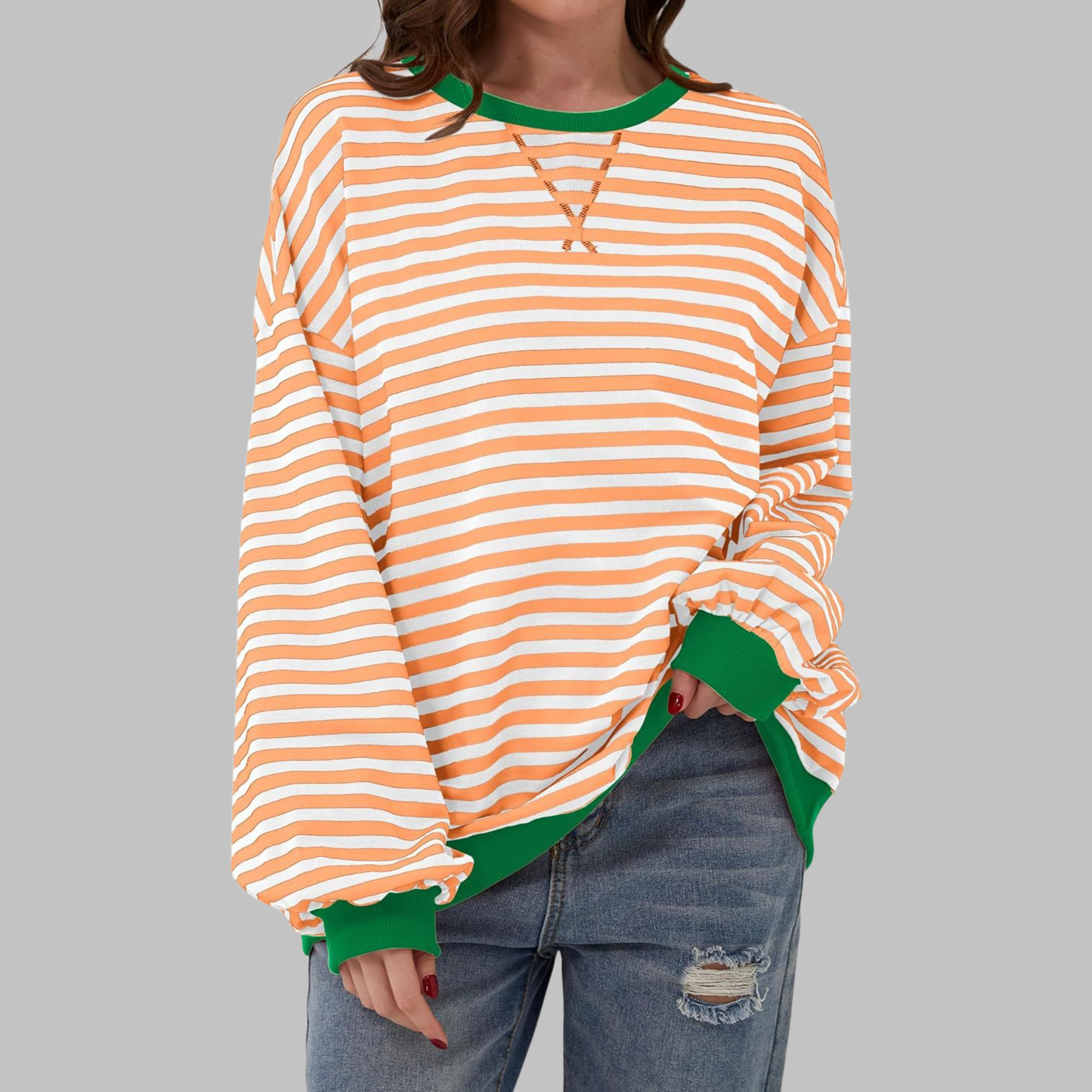 Anton– Striped Sweatshirt