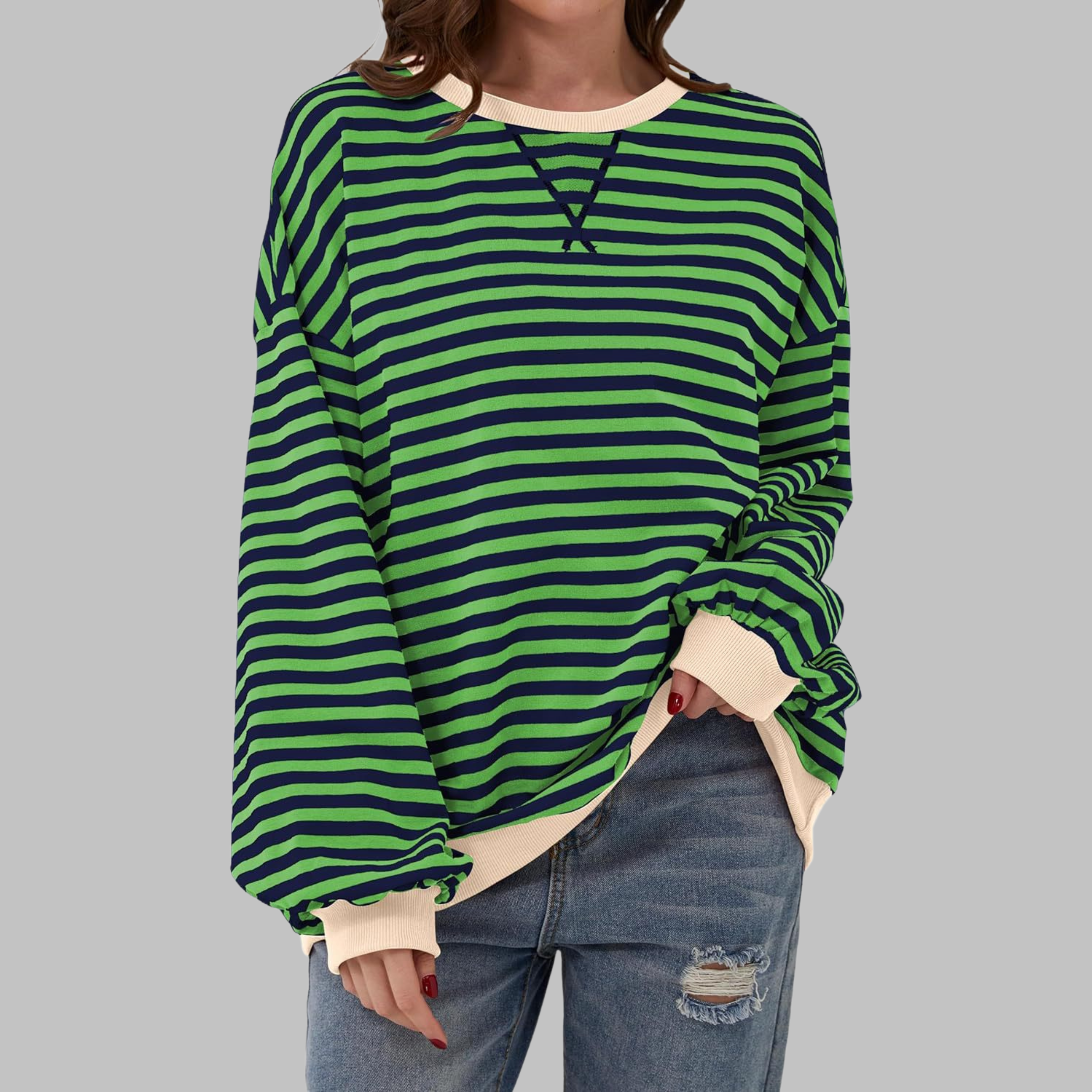 Anton– Striped Sweatshirt
