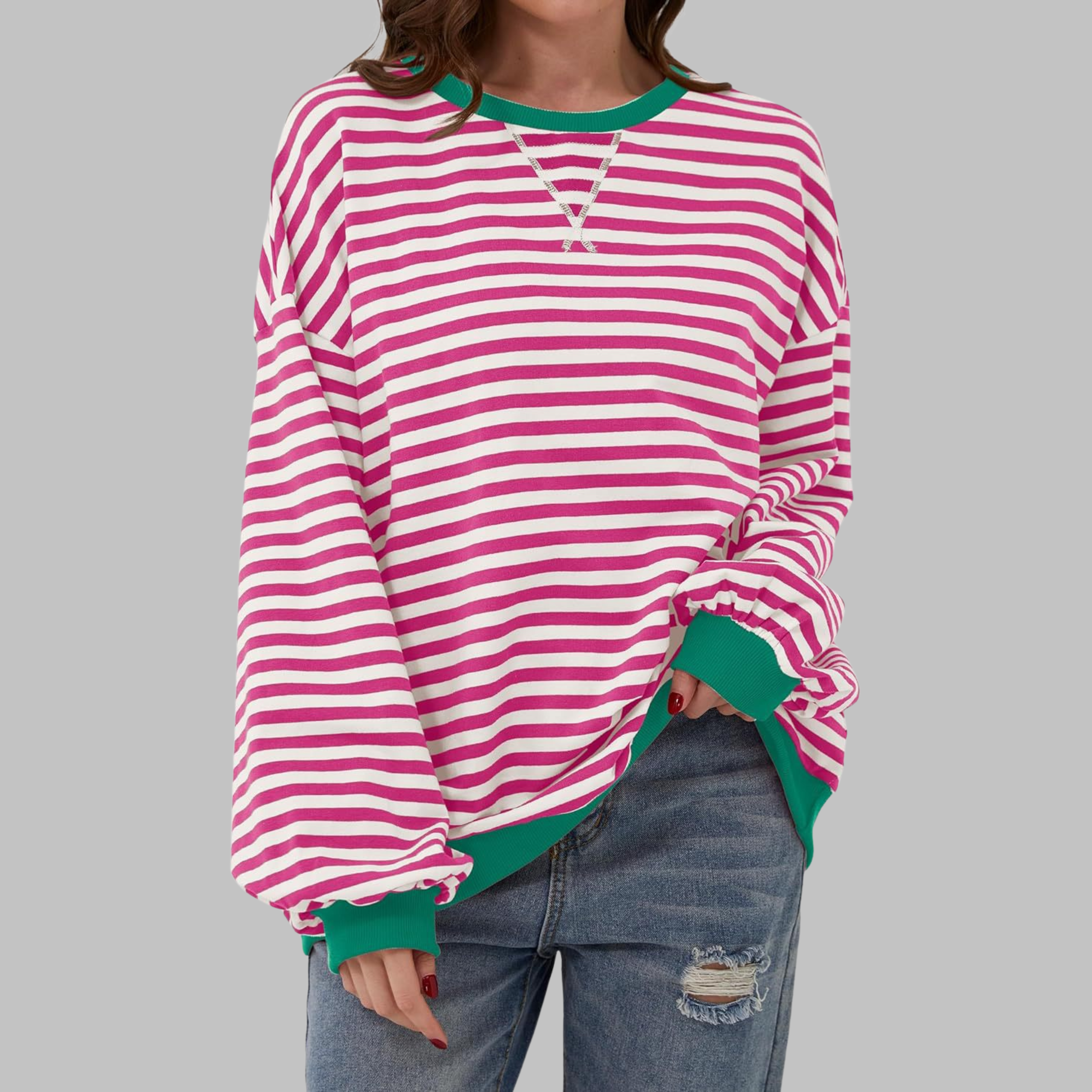 Anton– Striped Sweatshirt
