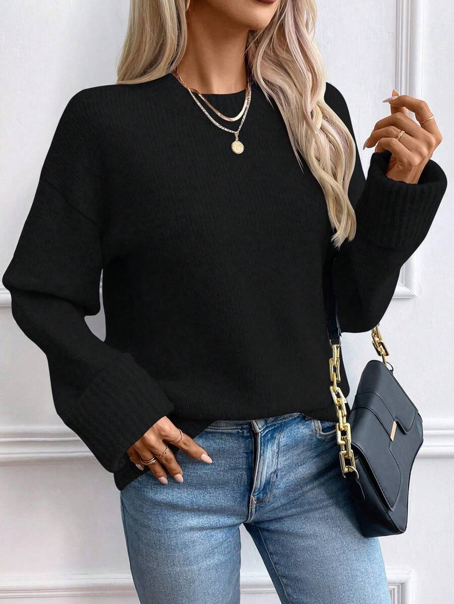 EMERY ROSE Loose Fit Sweater