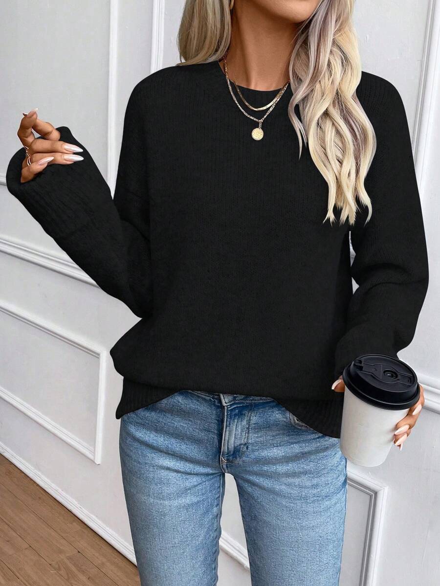 EMERY ROSE Loose Fit Sweater