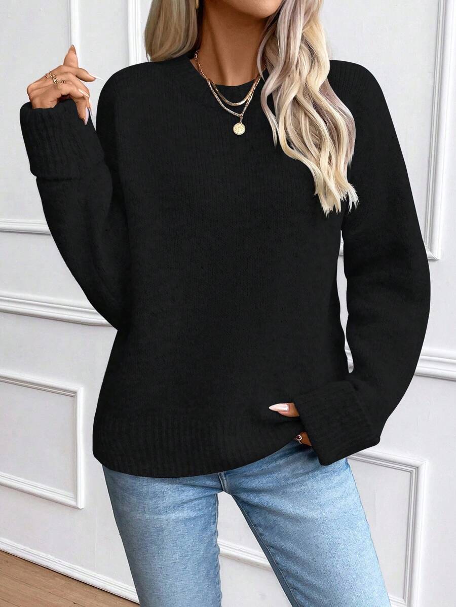 EMERY ROSE Loose Fit Sweater