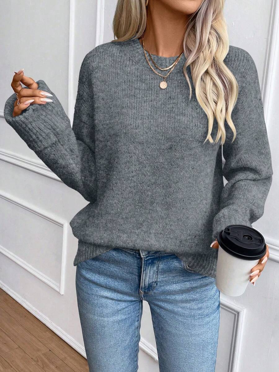 EMERY ROSE Loose Fit Sweater