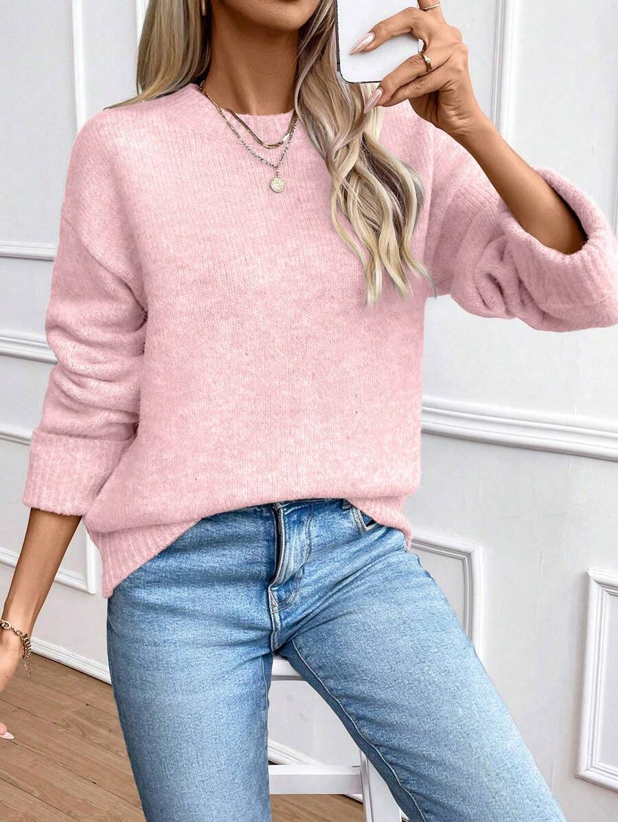 EMERY ROSE Loose Fit Sweater