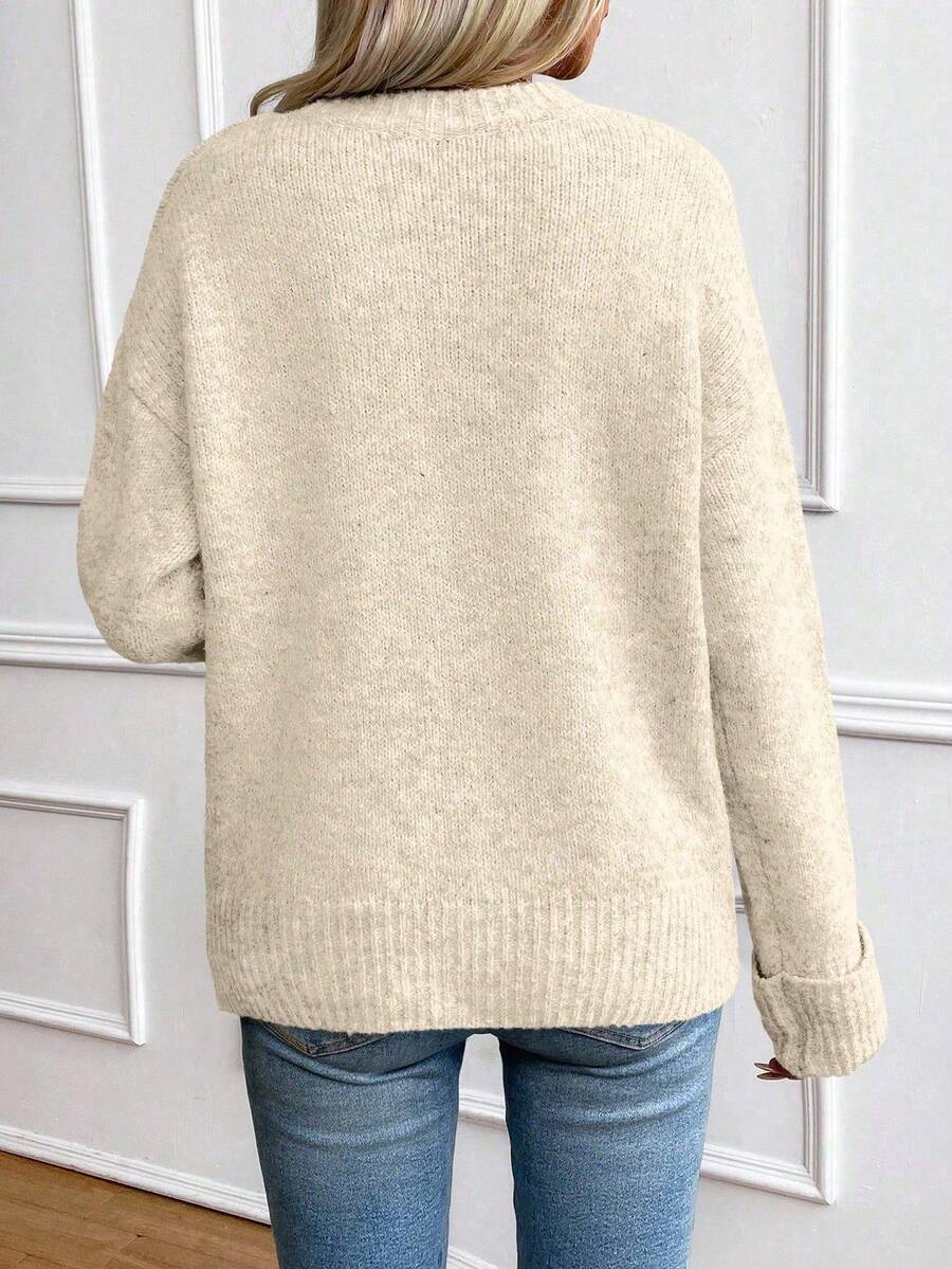 EMERY ROSE Loose Fit Sweater