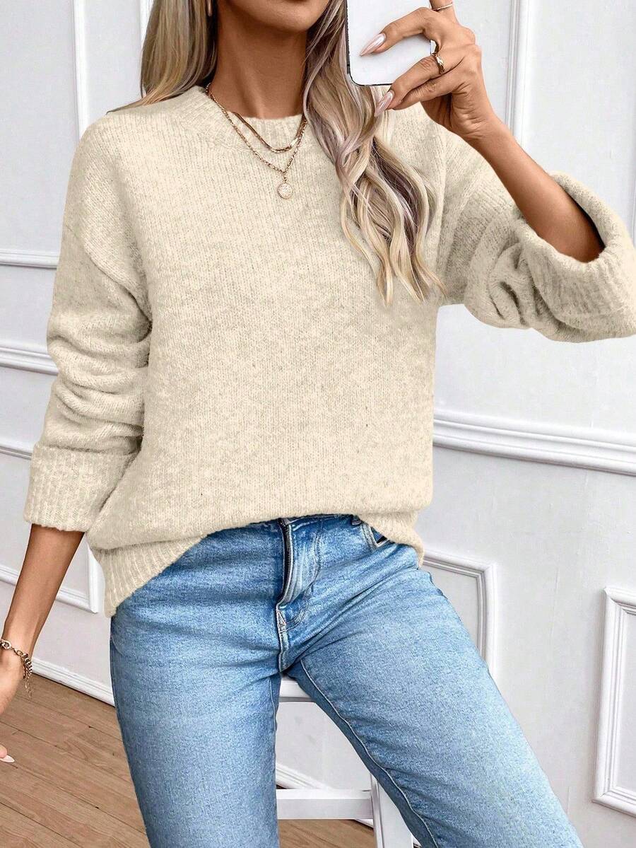 EMERY ROSE Loose Fit Sweater
