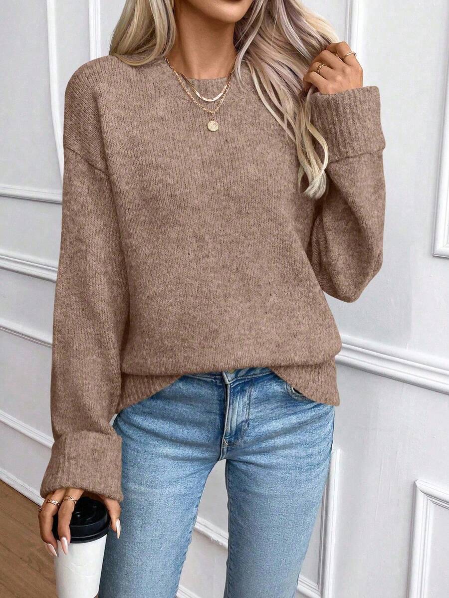 EMERY ROSE Loose Fit Sweater