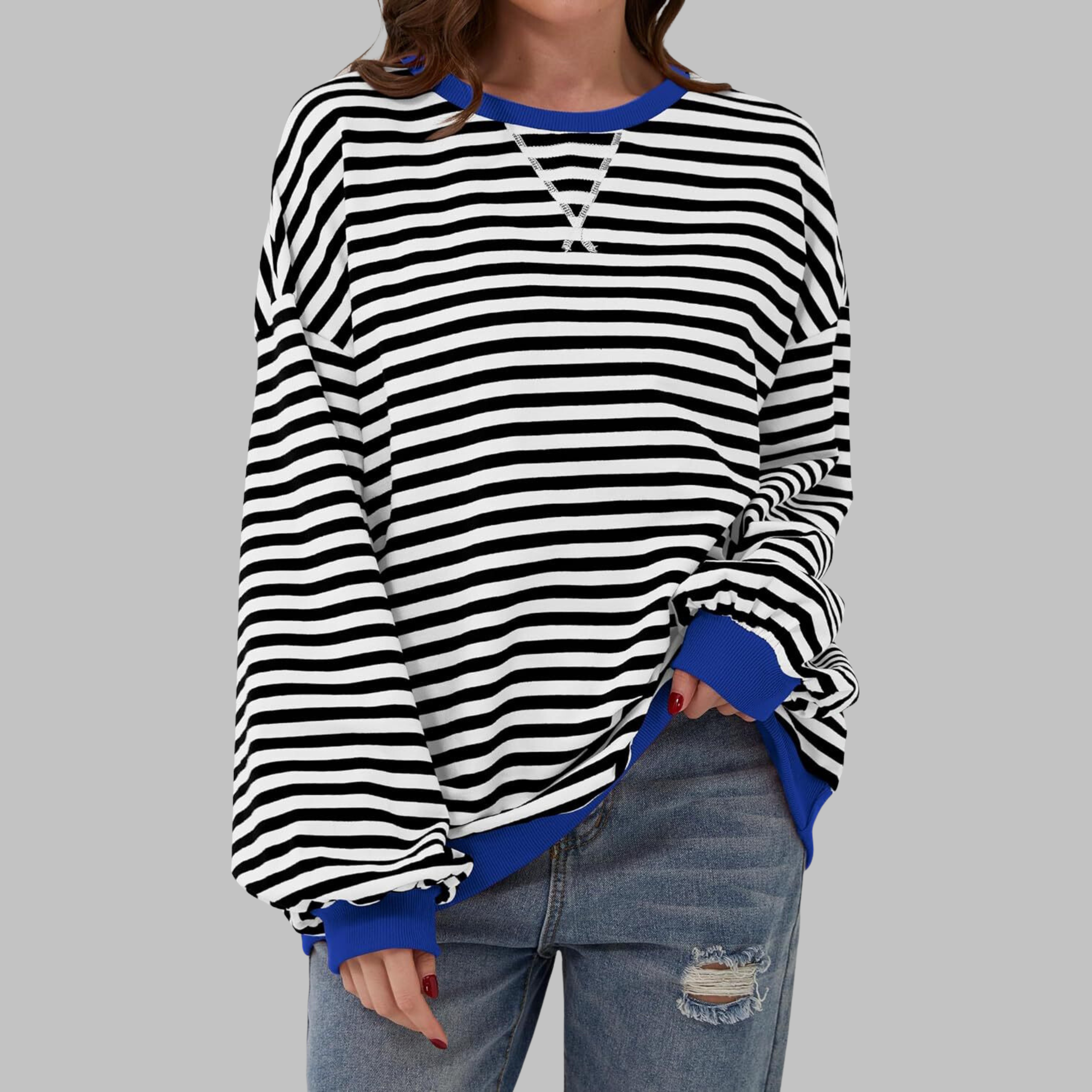 Anton– Striped Sweatshirt