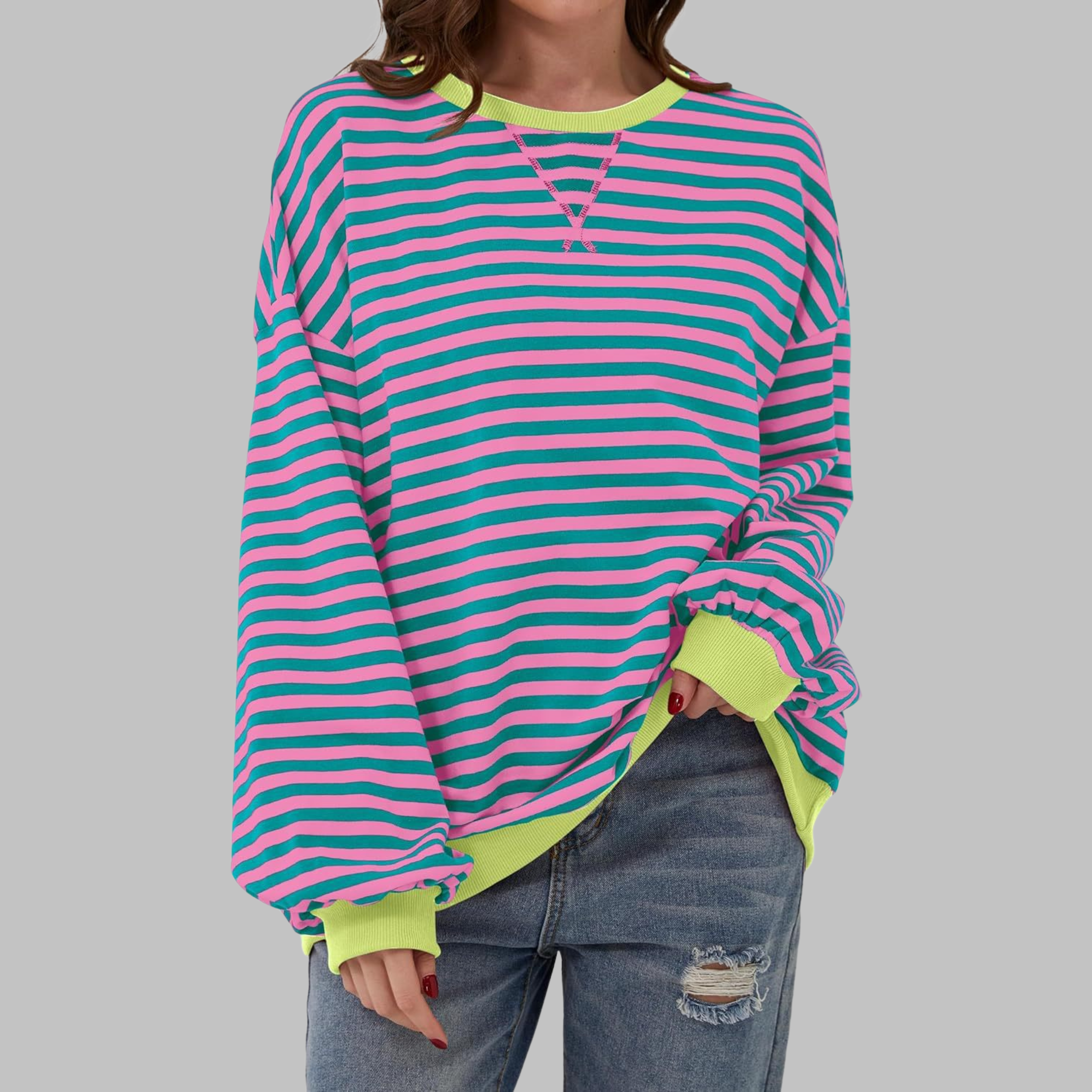 Anton– Striped Sweatshirt