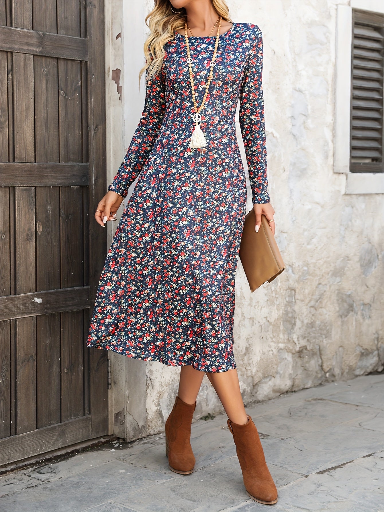 Stacy | Crew Neck Dress