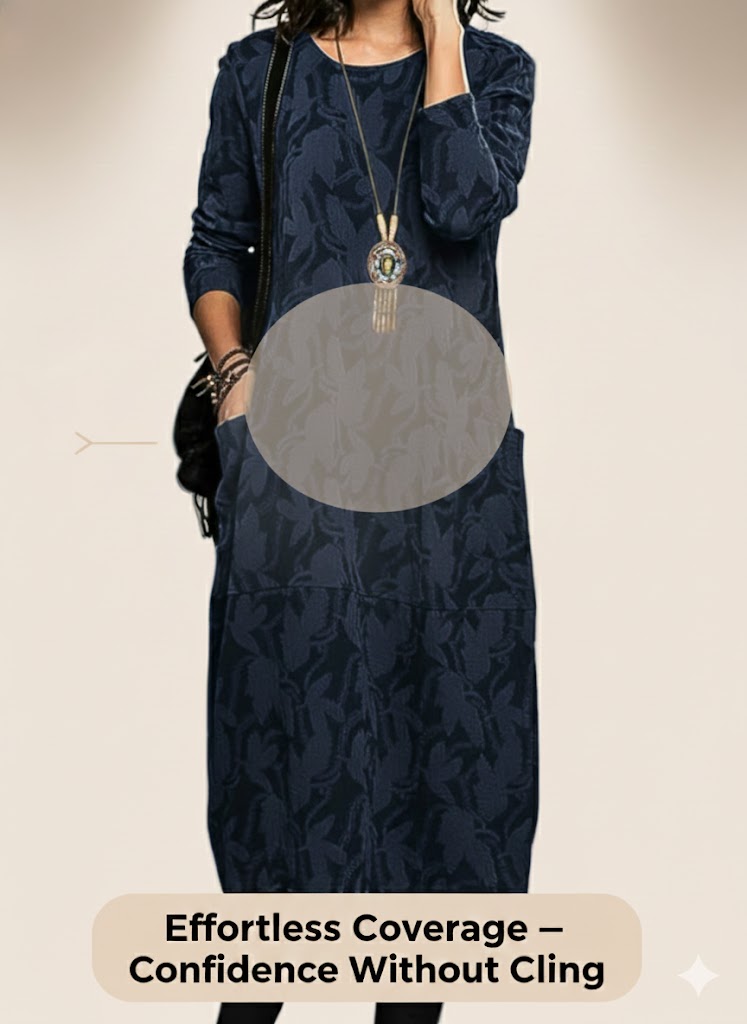 ComfortShape - Belly-Covering Winter Dress