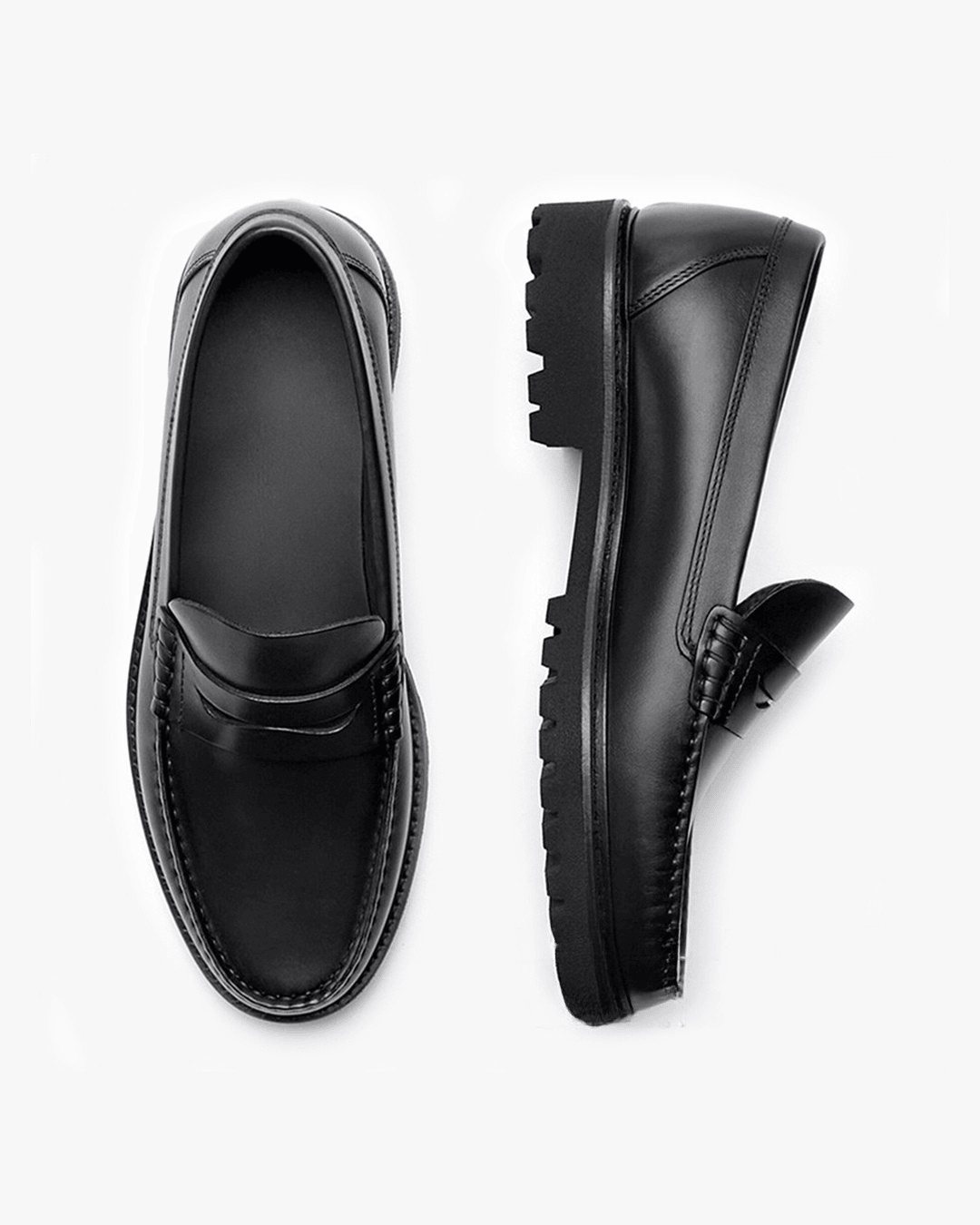 Boulevard Leather Loafers