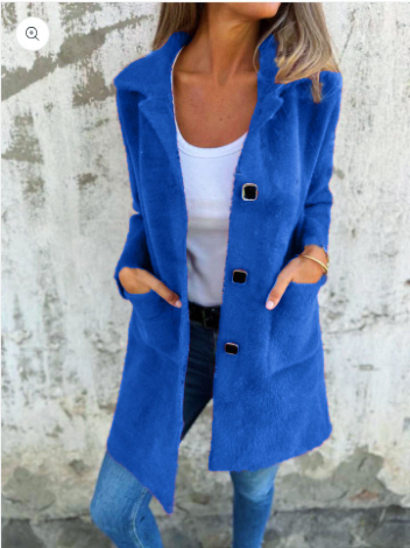 Anne I Single-breasted thick coat