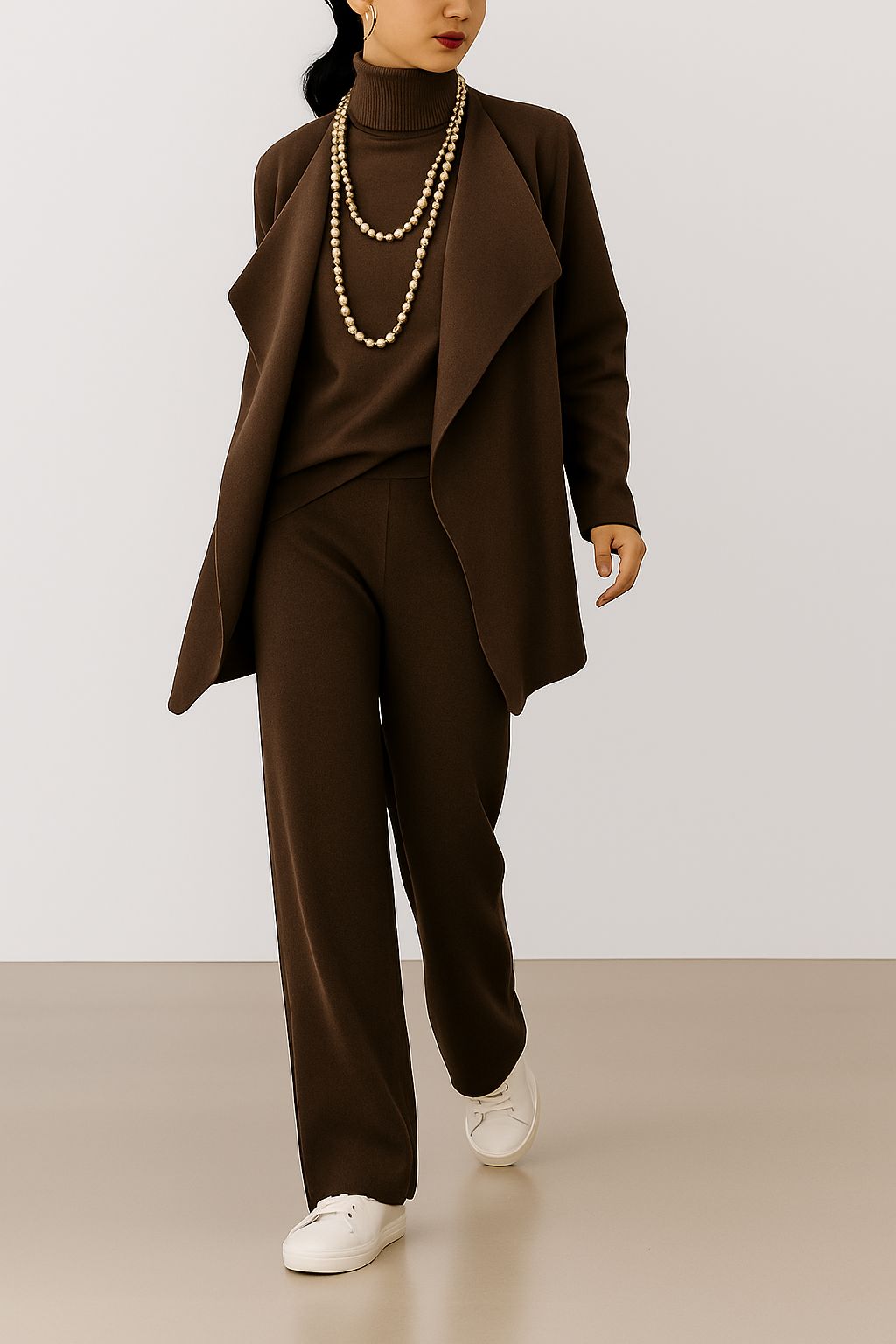 Diana Cardigan, Top & Pants Set