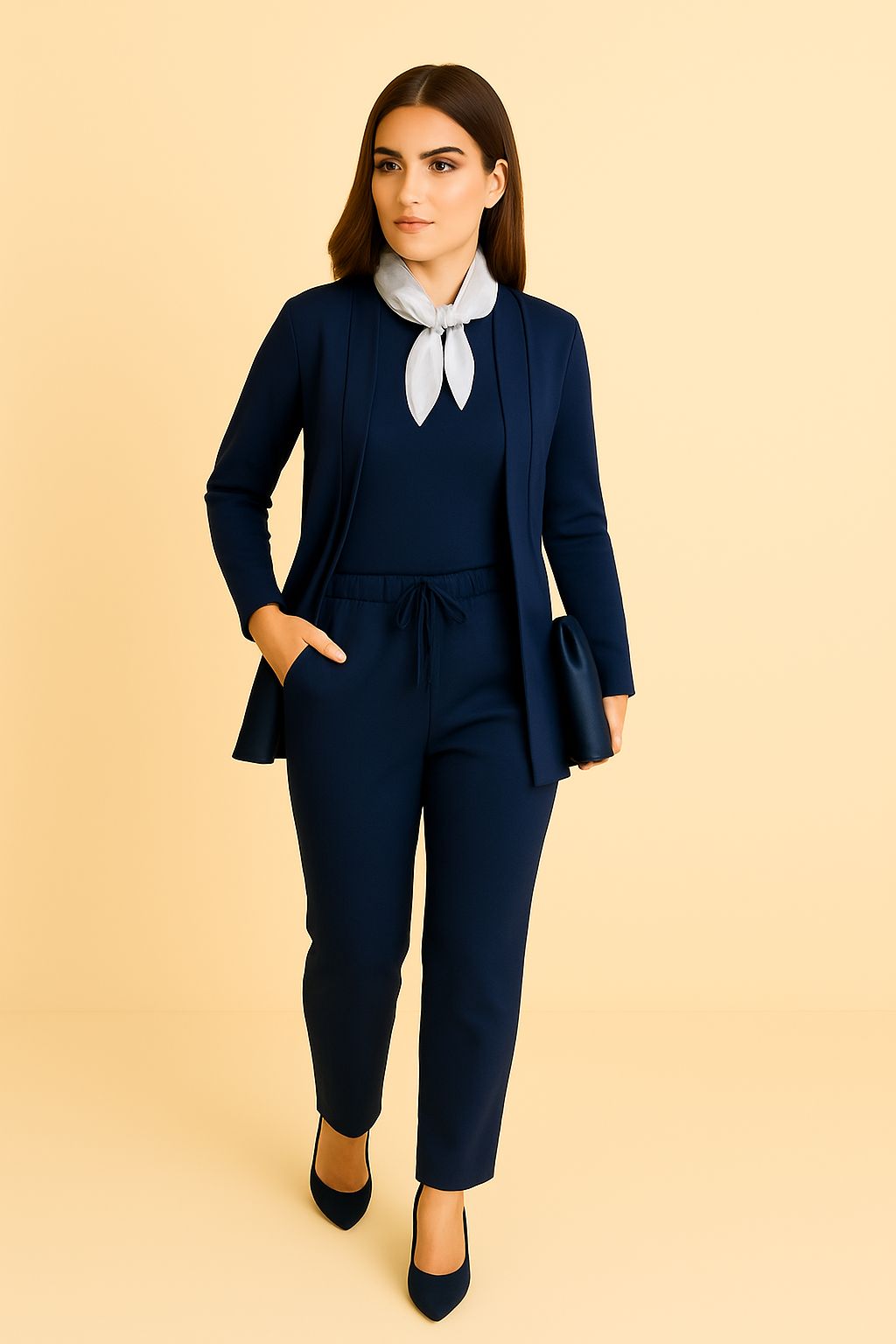 Judy Cardigan, Top & Pants Set