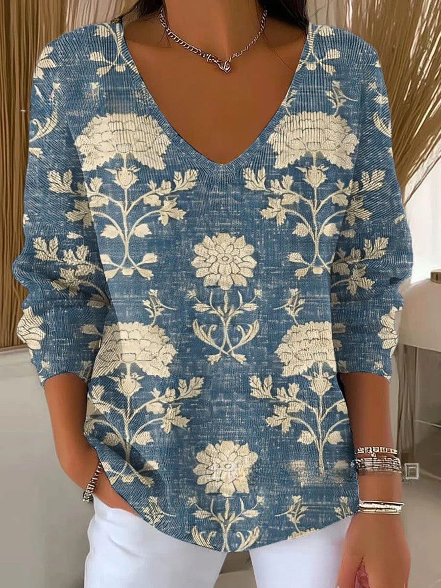Laure™ | V-neck Sweater