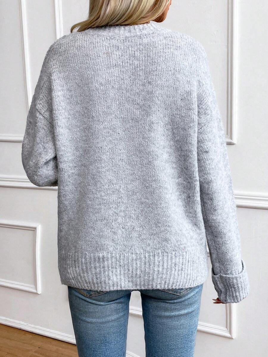 EMERY ROSE Loose Fit Sweater