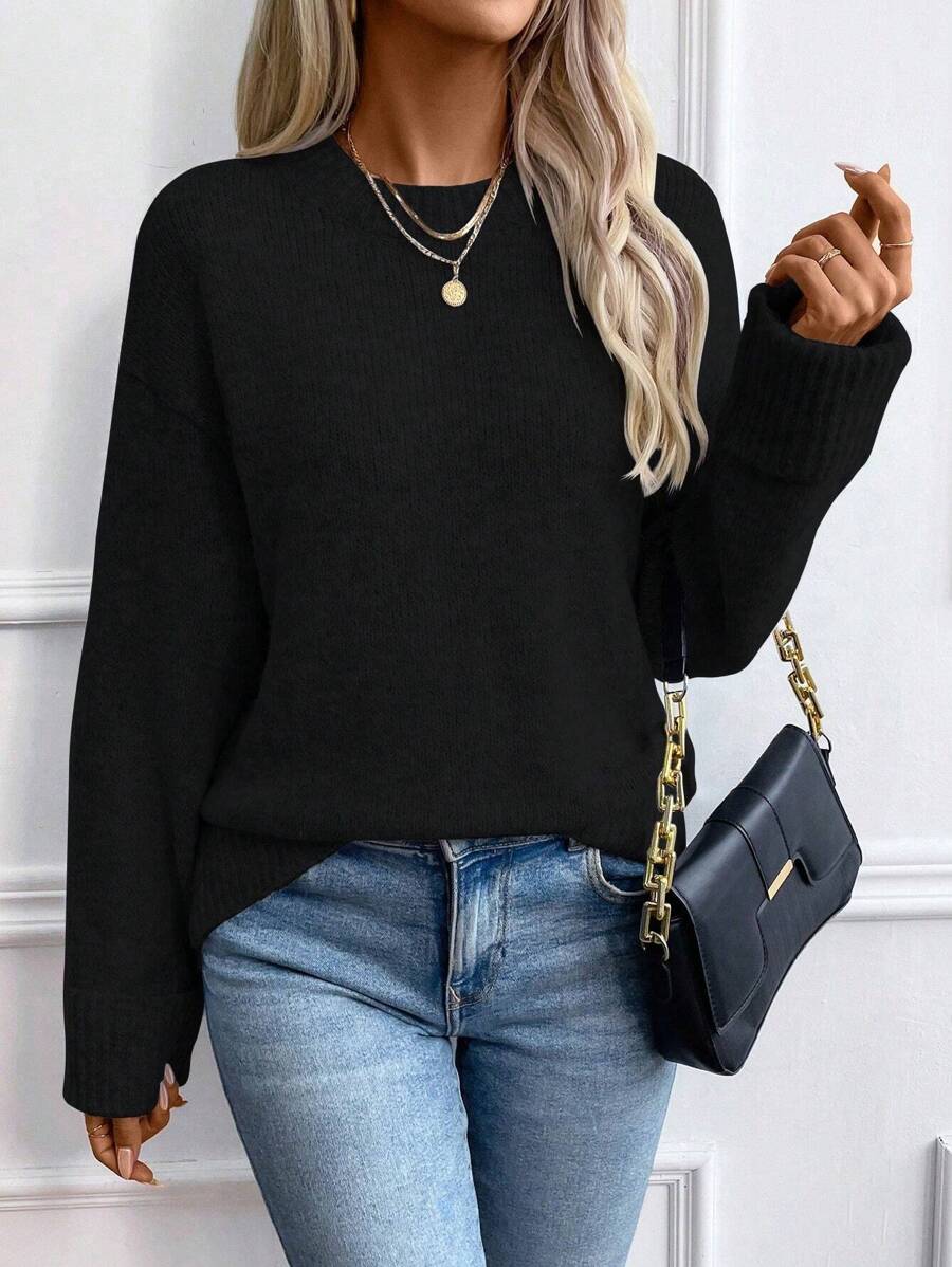 EMERY ROSE Loose Fit Sweater