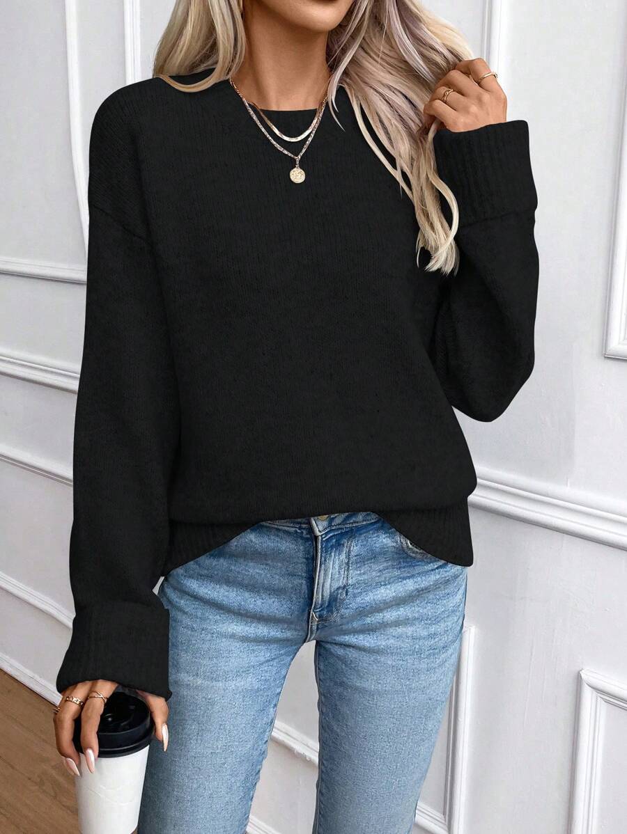 EMERY ROSE Loose Fit Sweater