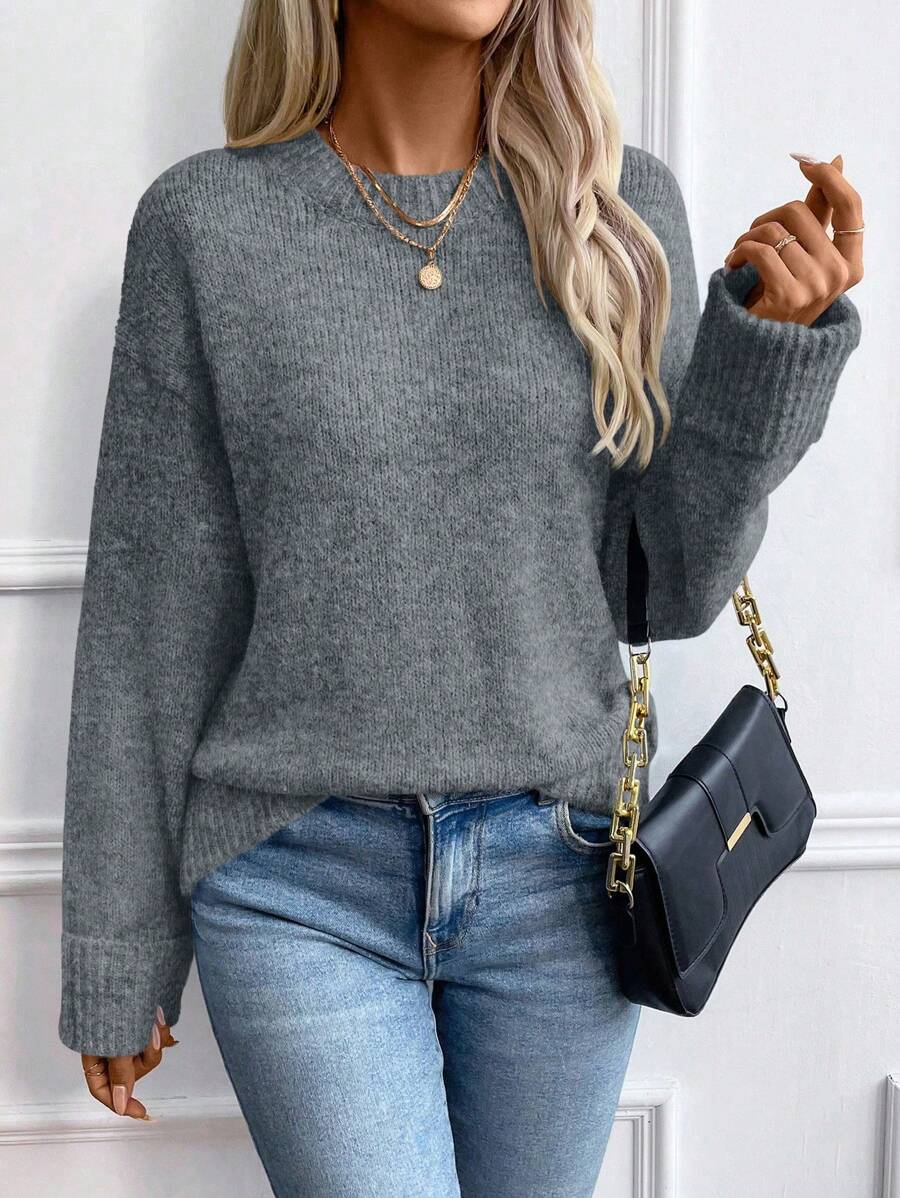 EMERY ROSE Loose Fit Sweater