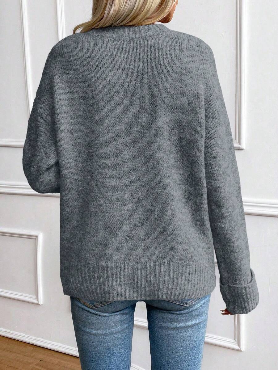 EMERY ROSE Loose Fit Sweater