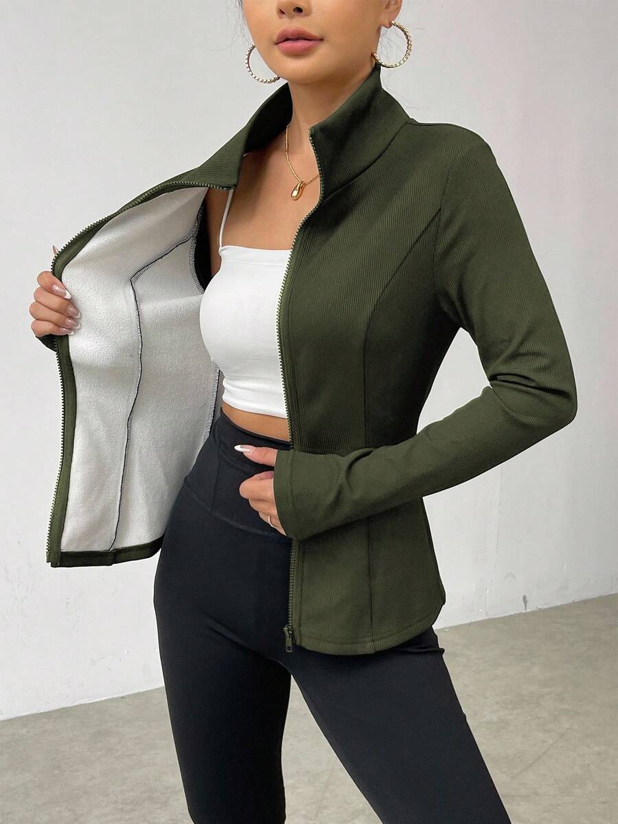 Chiquease Women's Zip Fleece Jackets