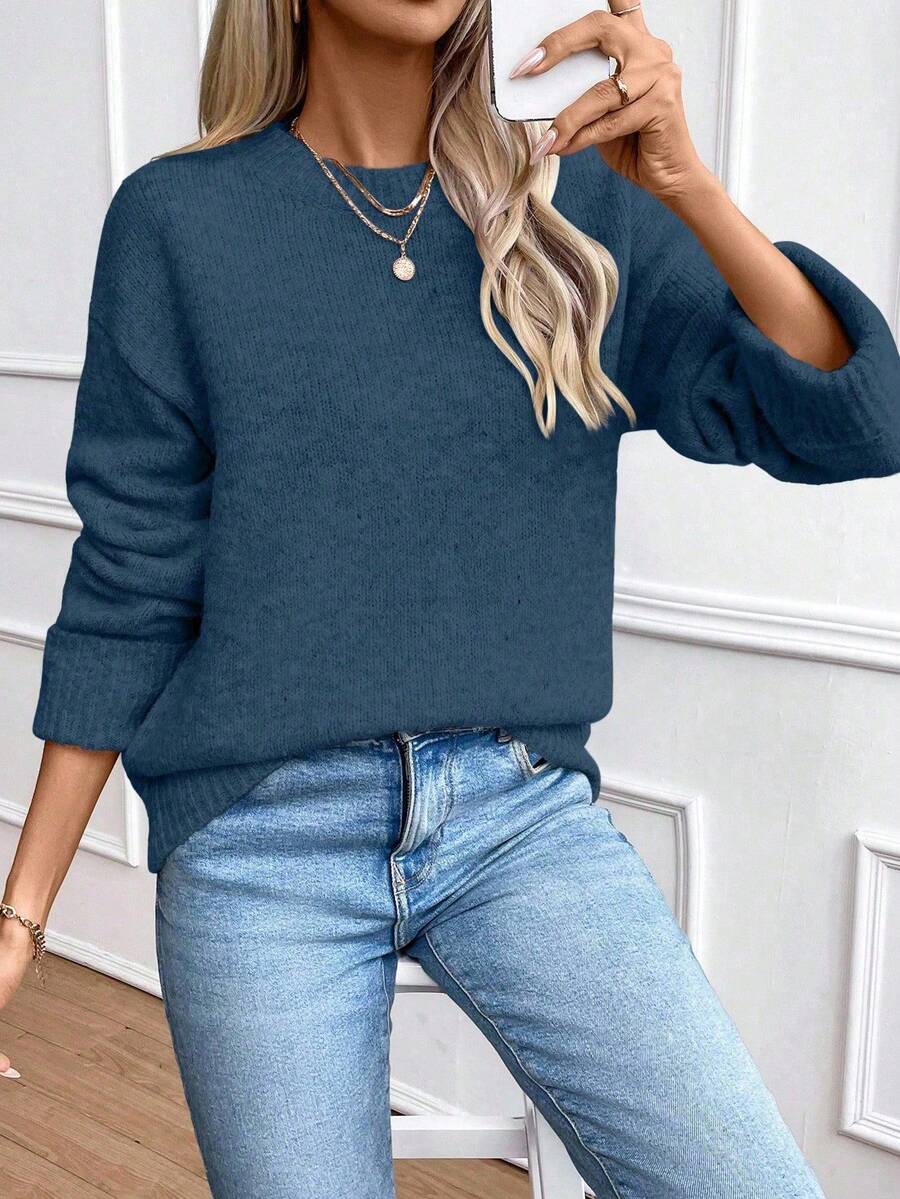 EMERY ROSE Loose Fit Sweater