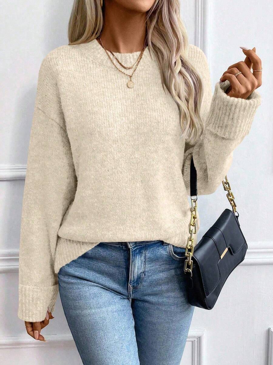 EMERY ROSE Loose Fit Sweater