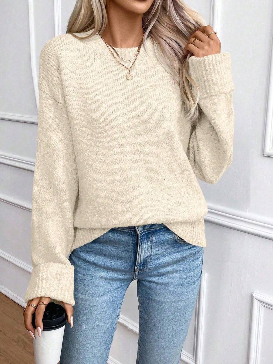 EMERY ROSE Loose Fit Sweater