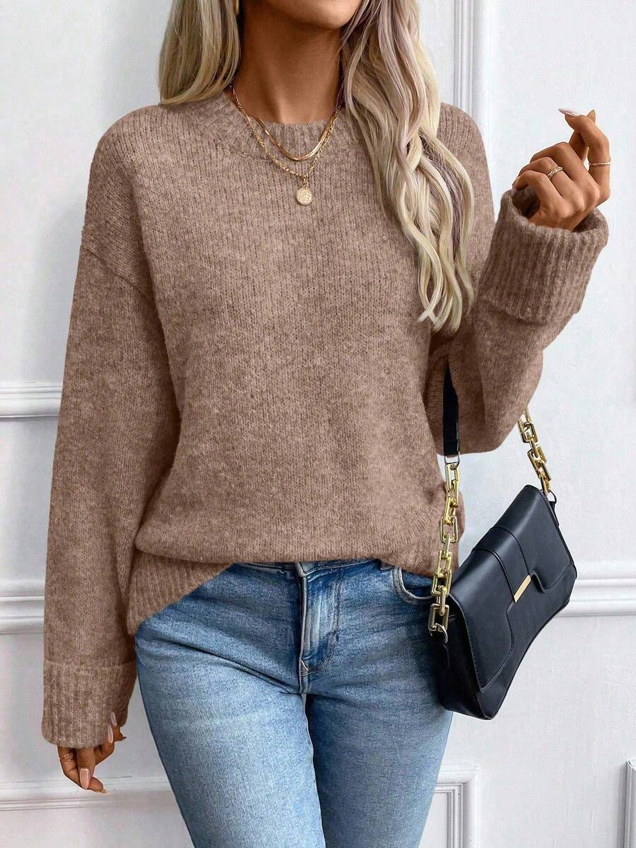 EMERY ROSE Loose Fit Sweater