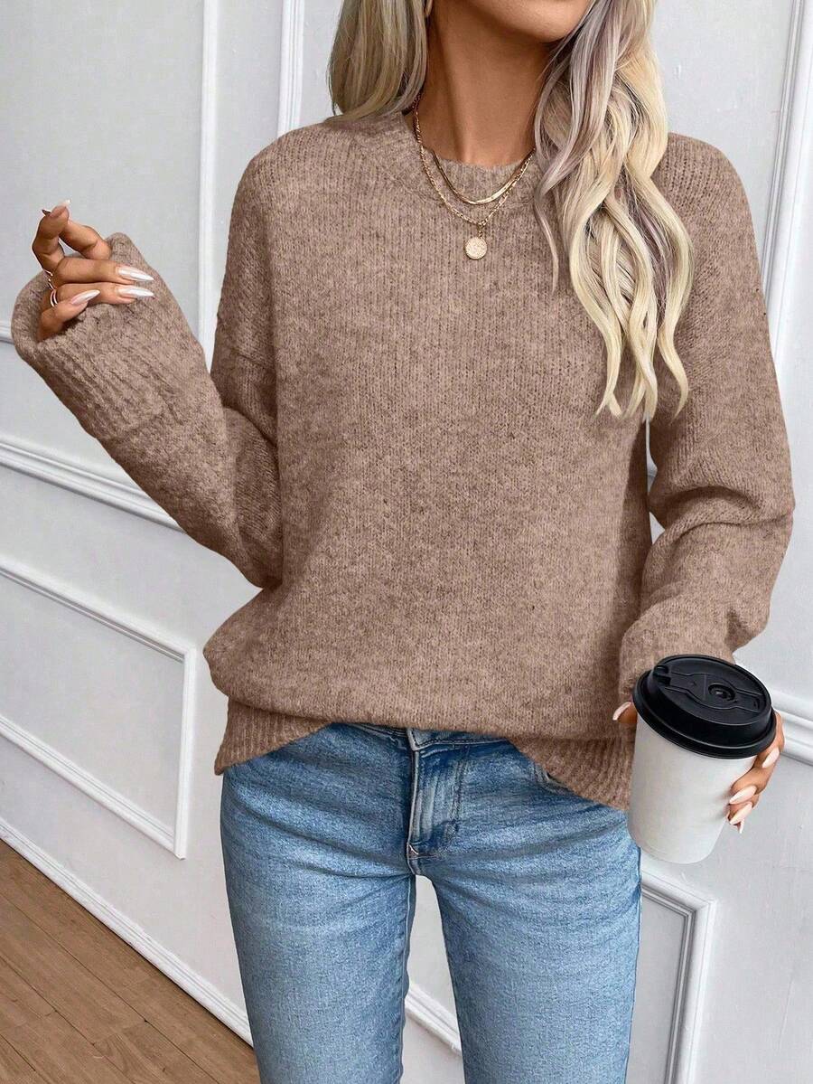 EMERY ROSE Loose Fit Sweater