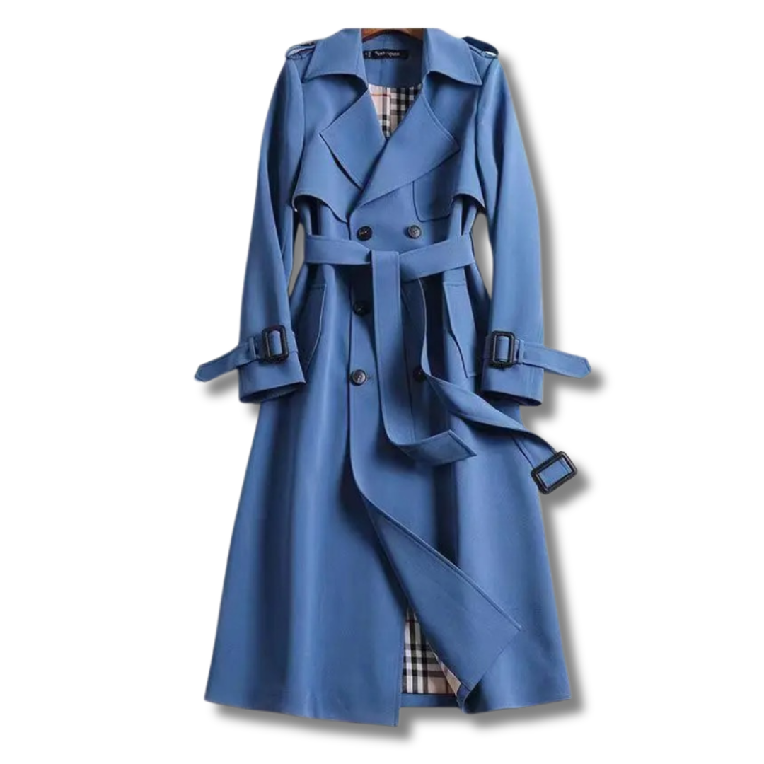 Delsie™ | Chic Longline Trench Coat