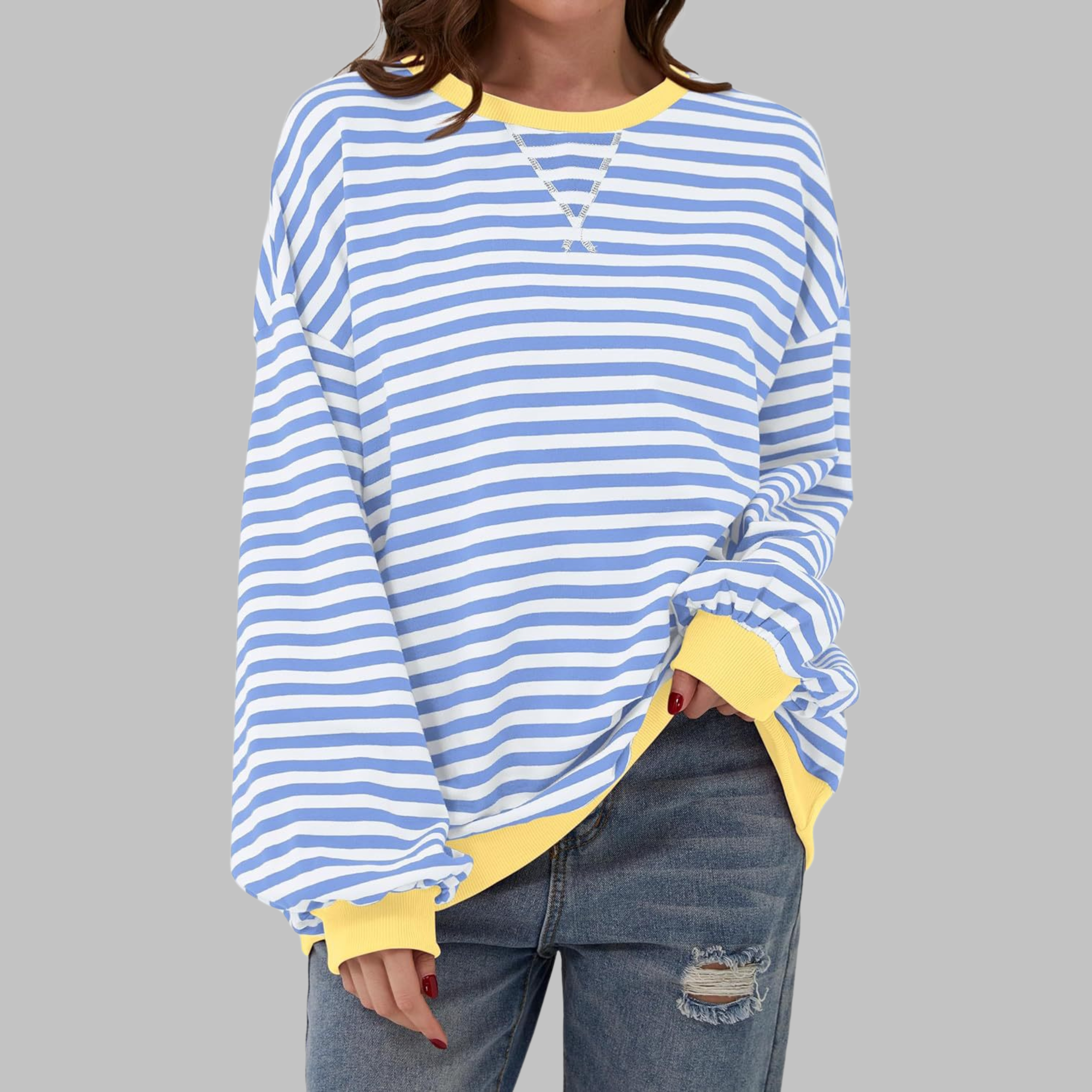 Anton– Striped Sweatshirt
