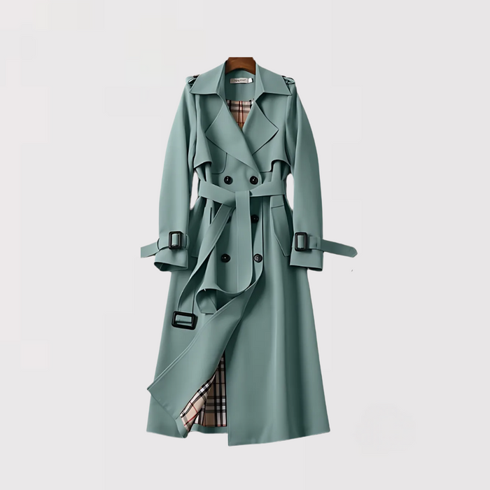 Delsie™ | Chic Longline Trench Coat