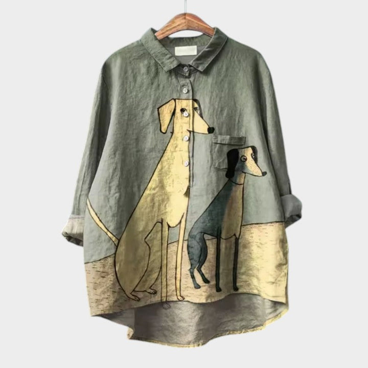 Konstans | Blusa de Verano Elegante de Lino