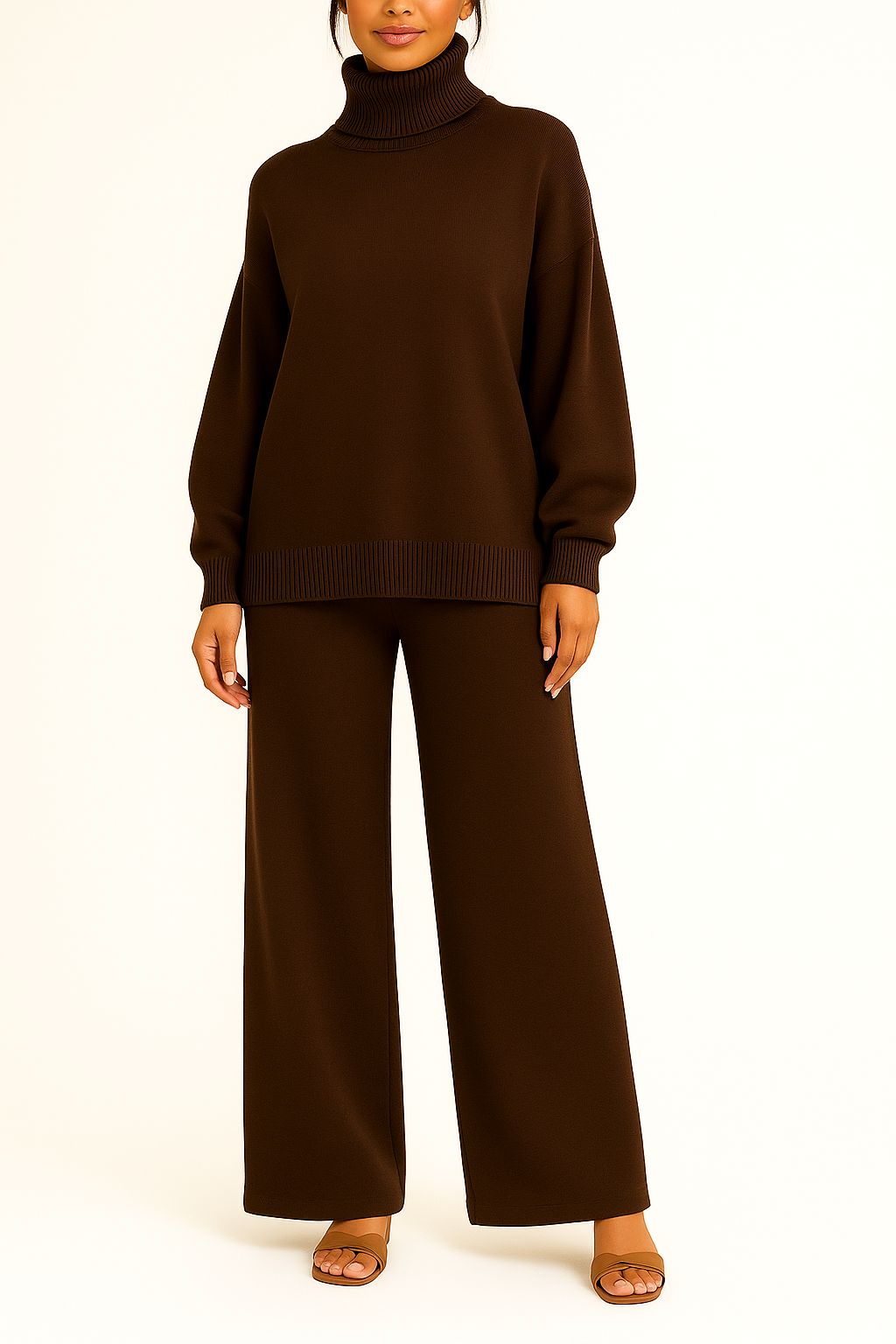Harper Turtleneck Top & Pants Set