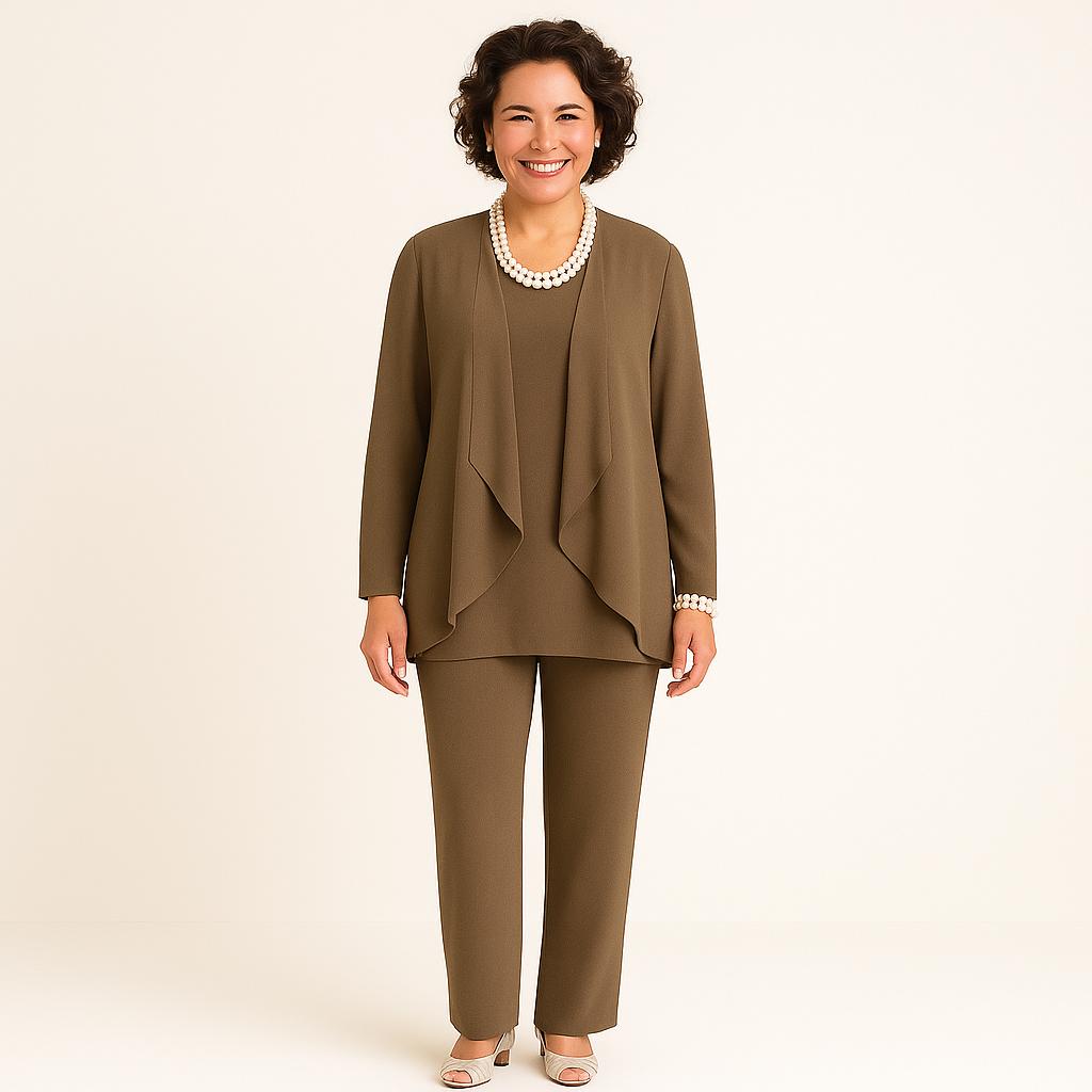 Mia Cardigan, Top & Pants Set