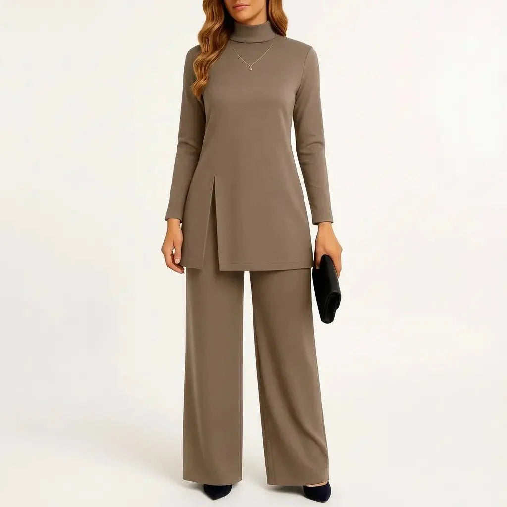 Naomi Turtleneck Top & Pants Set