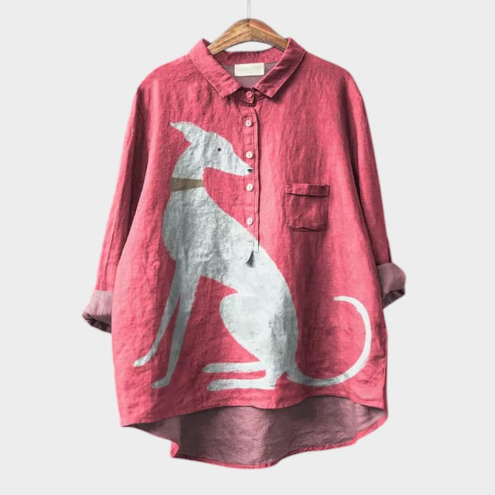 Konstans | Blusa de Verano Elegante de Lino